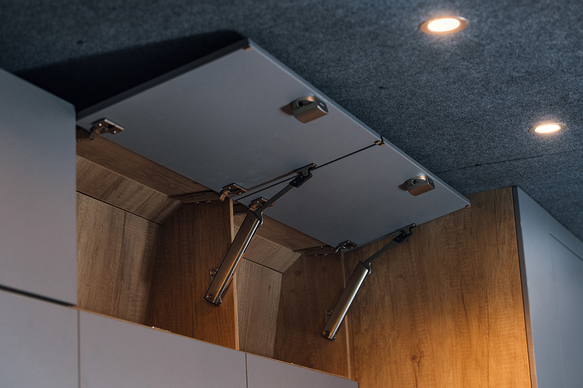 Qualitativ hochwertige Verarbeitung des Innenraums