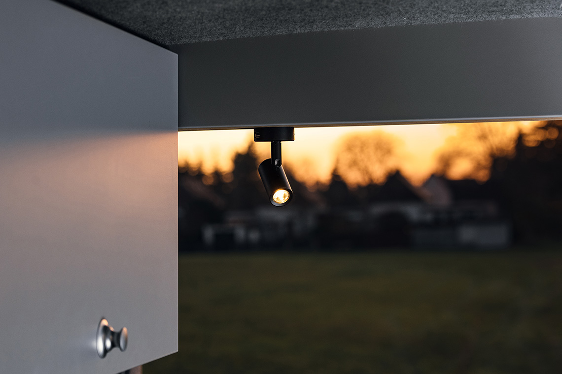 Leselampe für die abendliche Entspannung im Camper