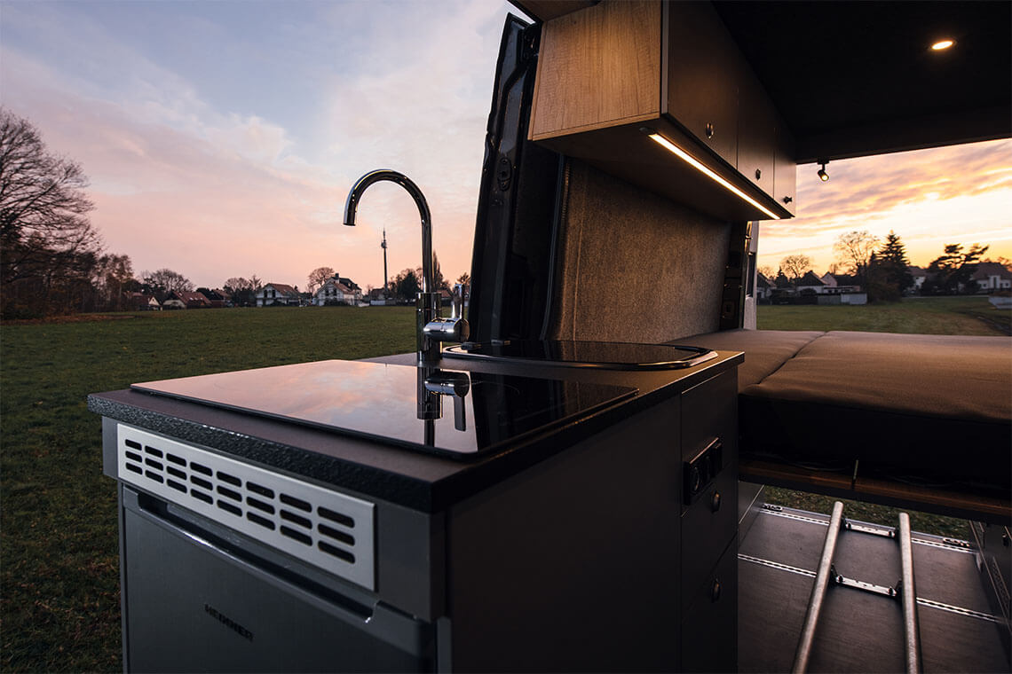 Verzichte auf kein Komfort und nehme alles mit