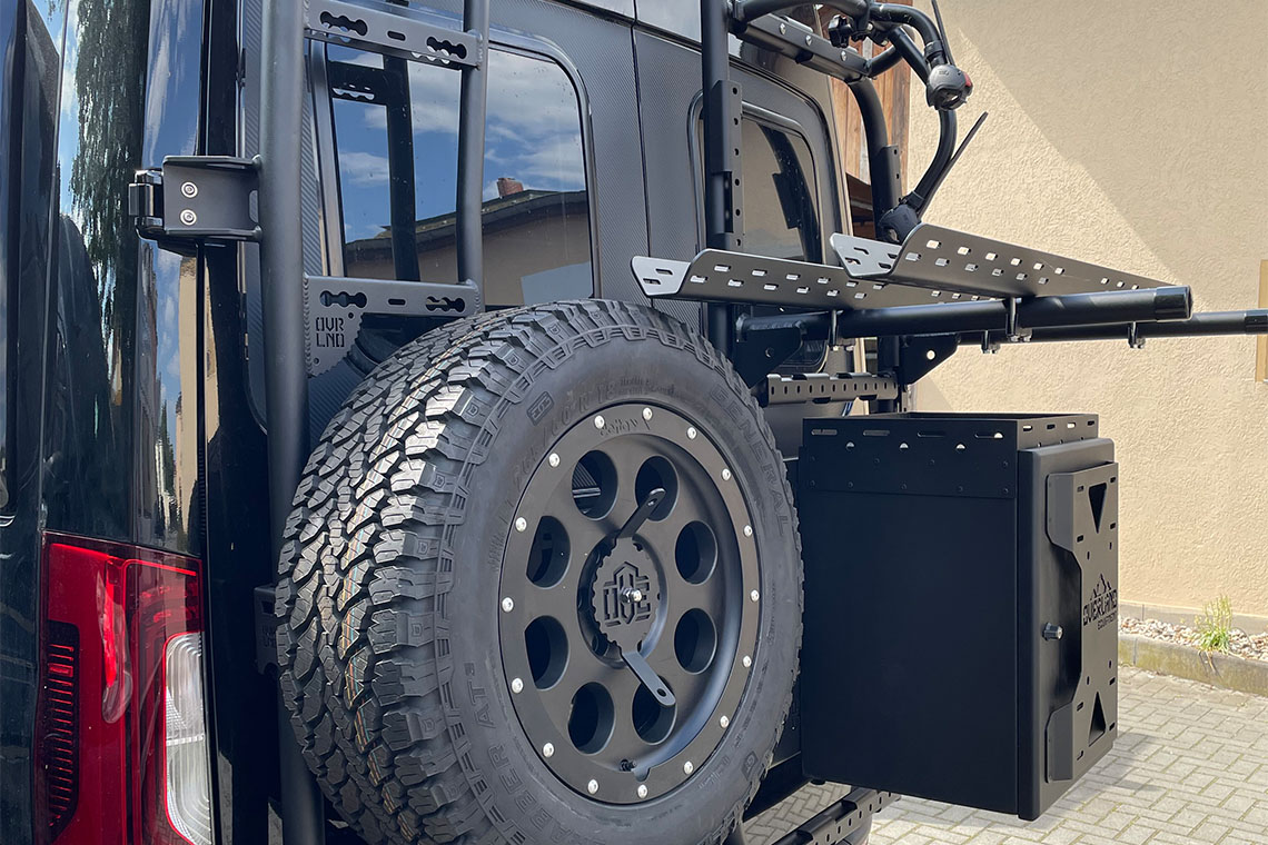 Zubehörhalterung Rückseite