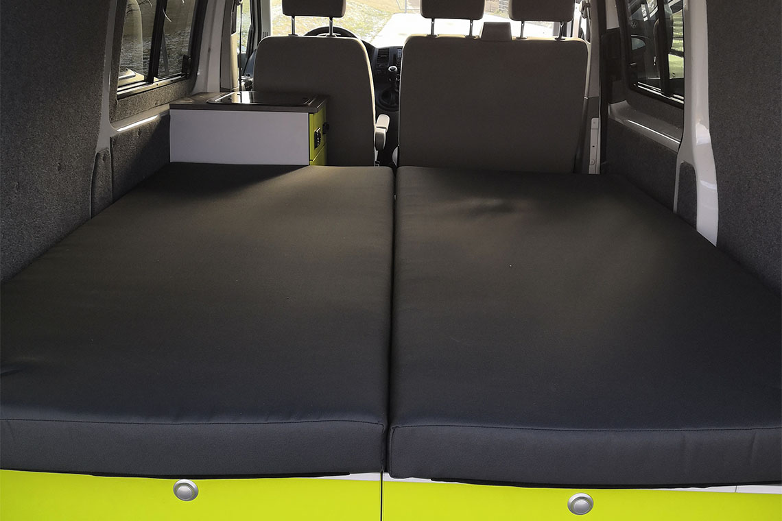 Großzügige Schlaffläche